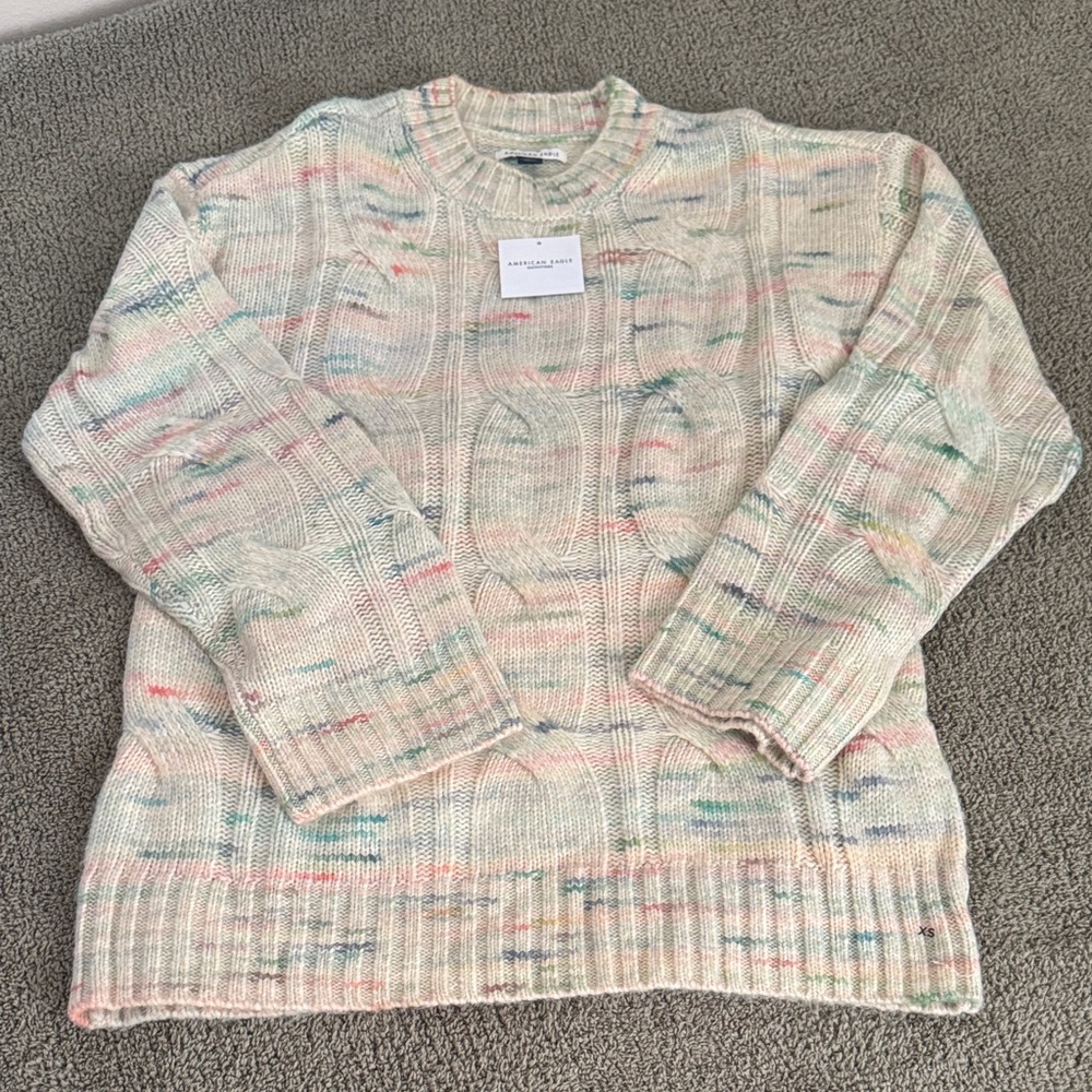 American Eagle Outfitters Pastel Knit Sweater